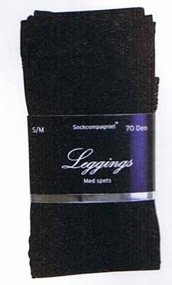 leggings med spets s/m