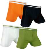 2-pack pojkboxer, orange 150/160
