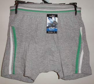 walking boxer gr� med gr�nt (s)