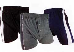 3-pack boxershorts med gylf (s)