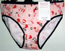Taitrosa rosa med hj�rtan (l)