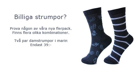 billiga strumpor